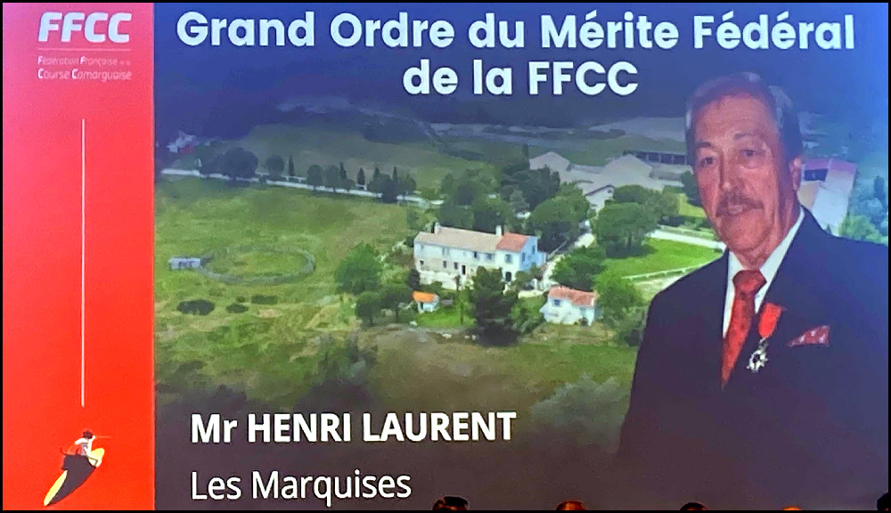 1er Diplôme du Grand Ordre du Mérite Fédéral<br>Henri Laurent mis à l'honneur