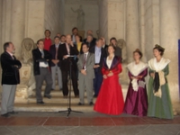 Réception en Mairie lors de la Finale des As 2005, en Arles