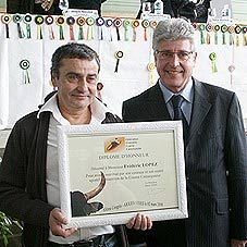 Congrès 2008, un ancien raseteur à l'honneur : Frédéric Lopez