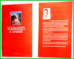 Vernissage de l'exposition "Les Soleilleuses" le 14 septembre 2012 à Vauvert.