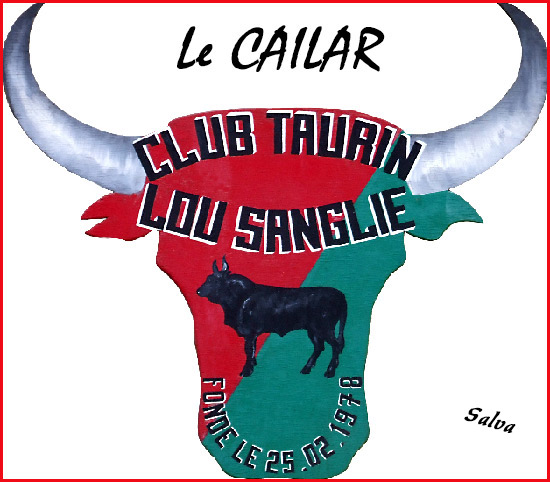 Le Cailar :<br>Fête du Club Taurin "Lou Sanglié"<br>Week-End de Pentecôte 2024