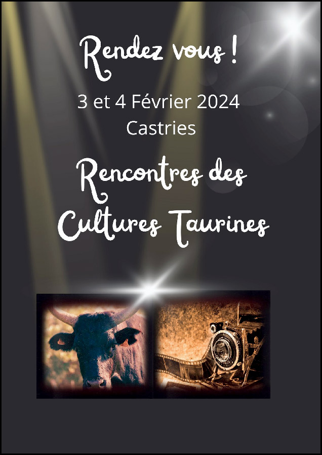 CASTRIES 2024 :<br> XIVèmes Rencontres des Cultures Taurines<br><span style="color:#FFFFFF;">.</span>