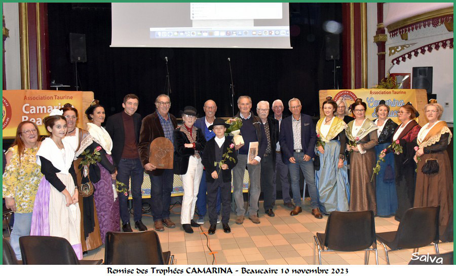2023 : XXVIIIème édition de la remise des Trophées CAMARINA<br><br><u>1ère partie...</u>