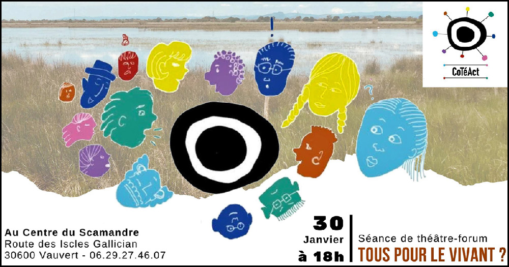 Séance de théâtre-forum au Scamandre