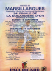 24ème finale de la Cocardière d'Or - Trophée P. Thiers