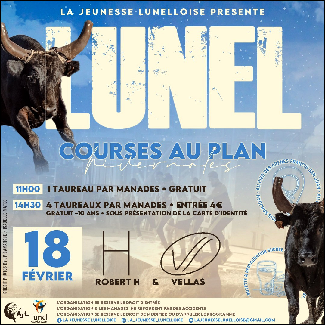 2024 : La jeunesse lunelloise propose ses courses au Plan