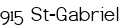 <u><span style="color:#0000FF;">915 St-Gabriel</span></u>