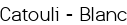 <u>Catouli - Blanc</u>