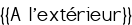 <u>{{A l'extérieur}}</u>