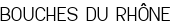 BOUCHES DU RHÔNE