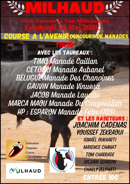 la C.T. "Le Tau" de Milhaud nous propose :