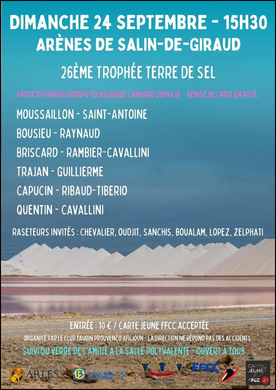 Salin 2023 : XXVIème Trophée du Sel