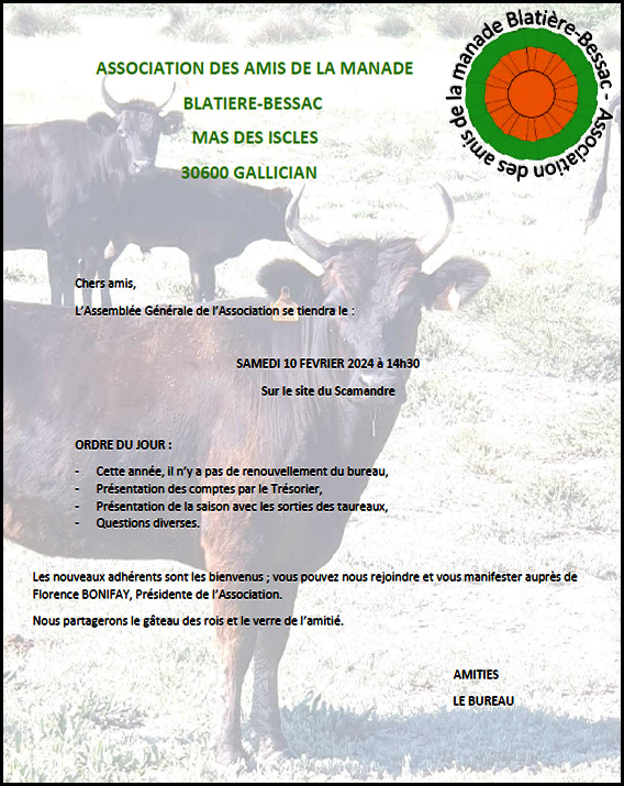 Assemblée Générale 2024