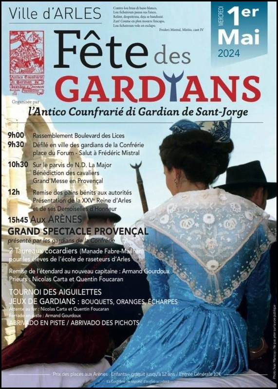 Arles : Fête des Gardians 2024