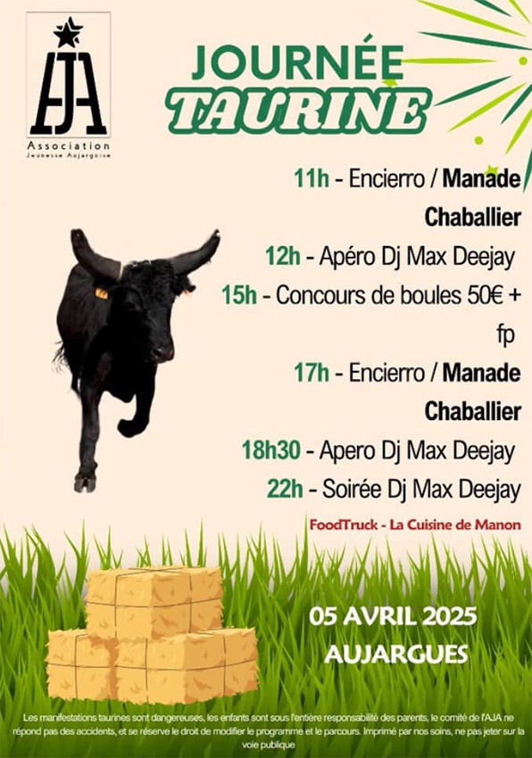 Aujargues : Journée taurine