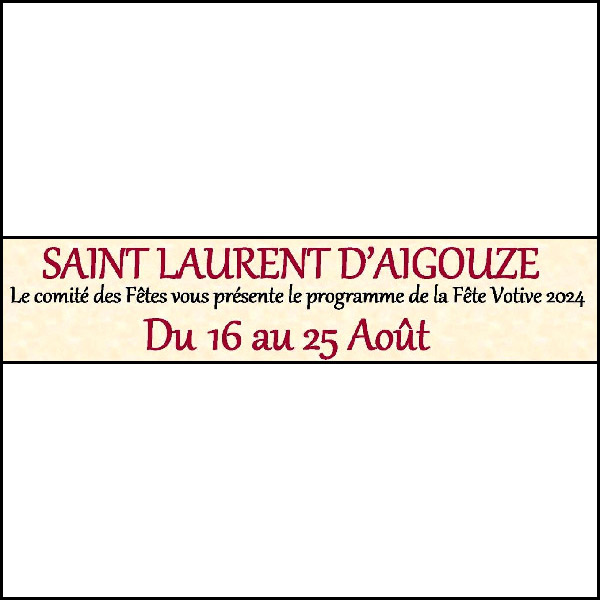 St Laurent : Programme Voto 2024