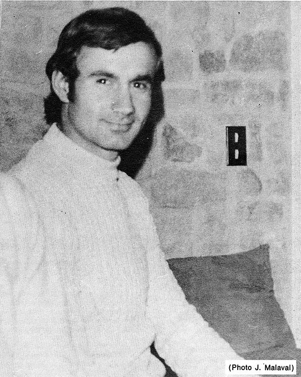 Jacques ROUMAJON en 1974