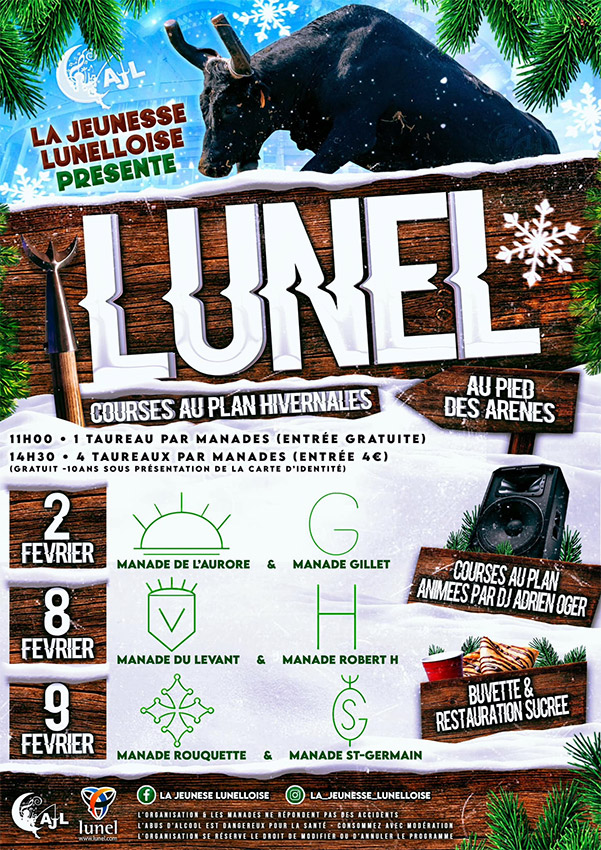 LUNEL :<br>Courses au Plan Hivernales