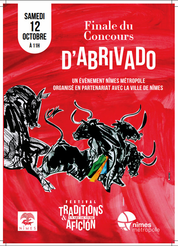 W-E du 12 et 13 octobre 2024 à Nîmes : <br>Finale 2024 du concours d'abrivados de Nîmes-Métropole