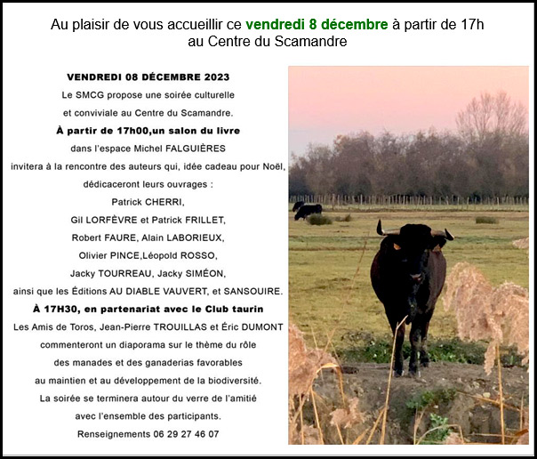 Une "Belle Soirée "au Centre du Scamandre !