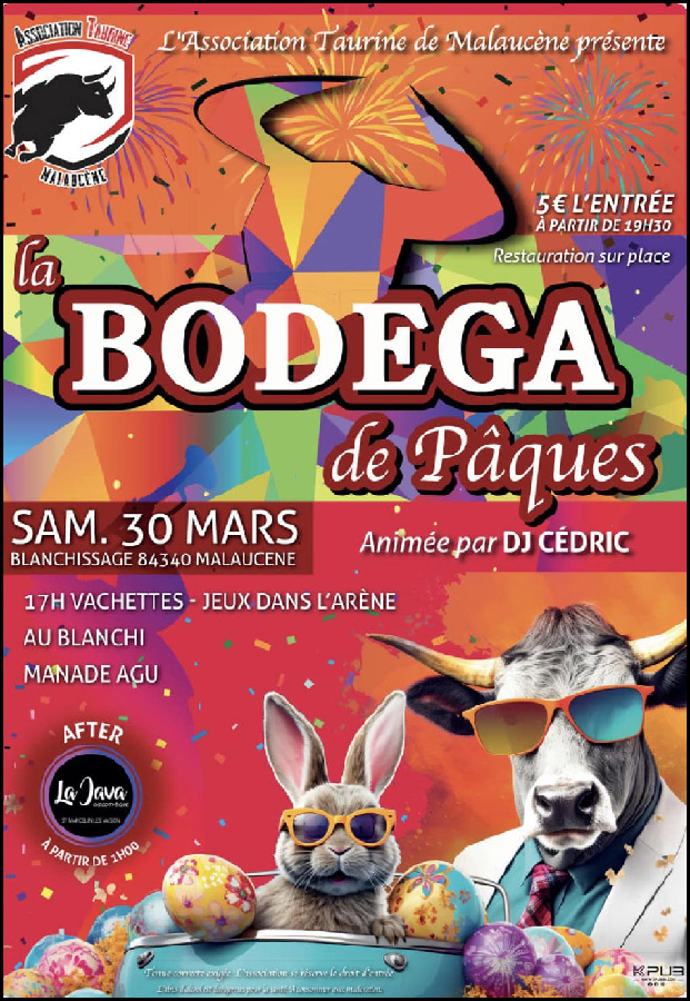 A la limite du berceau, l'Association Taurine de Malaucène (84) nous propose :
