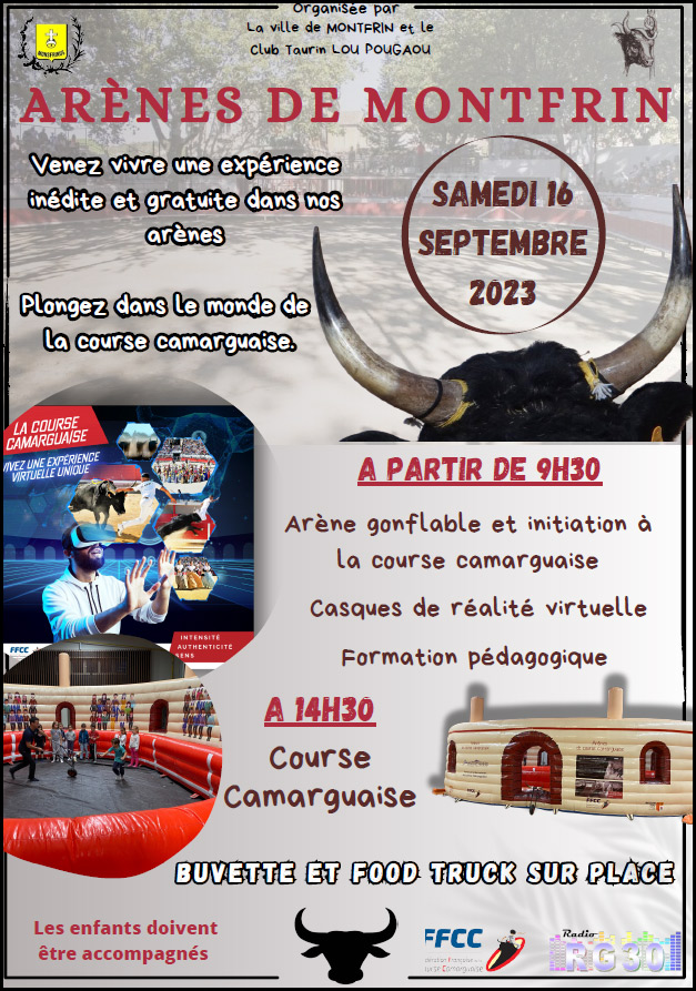 Montfrin "plonge" dans la course camarguaise !