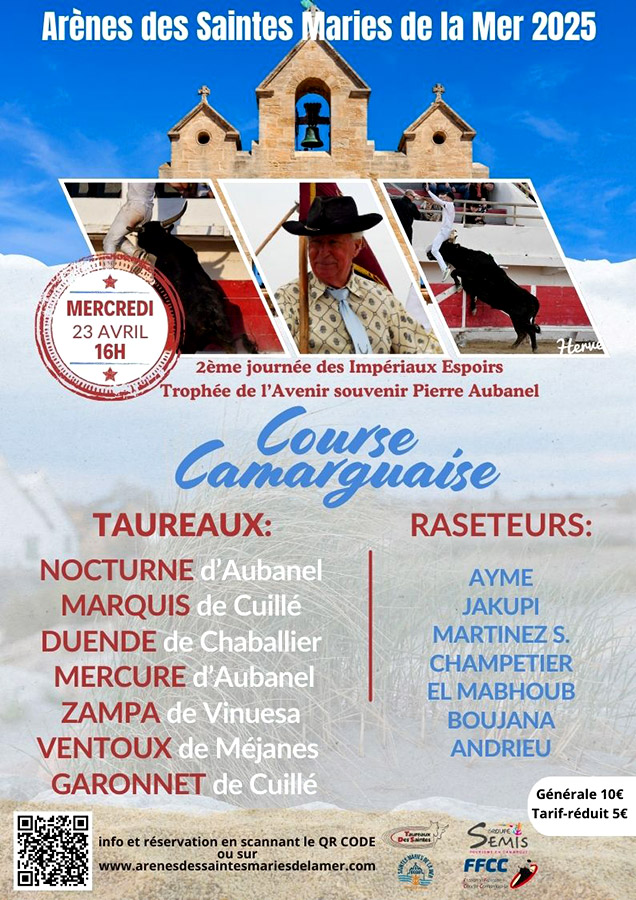 Les Saintes Maries de la Mer :<br>2ème journée des Impériaux Espoirs