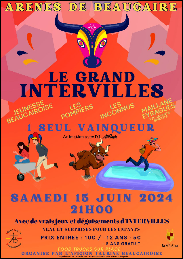 INTERVILLES dans les arènes de Beaucaire
