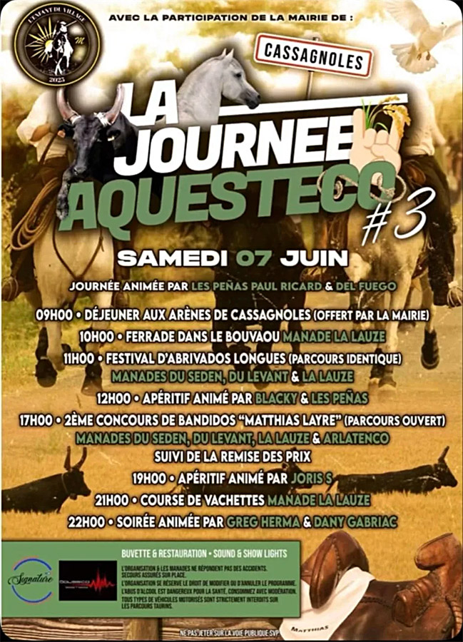 Cassagnoles<br>La Journée AQUESTECO num 3