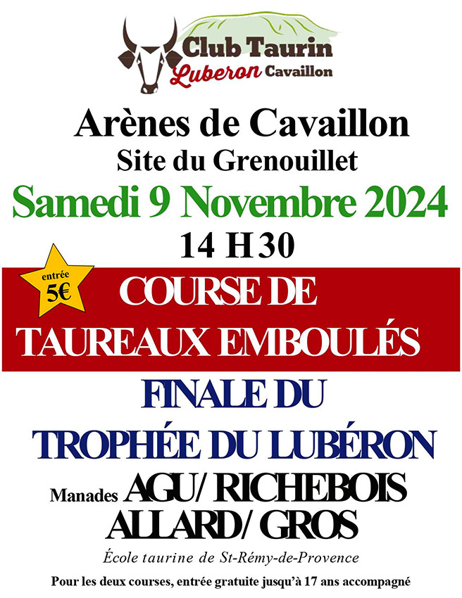 Finale 2024 du Trophée du Lubéron