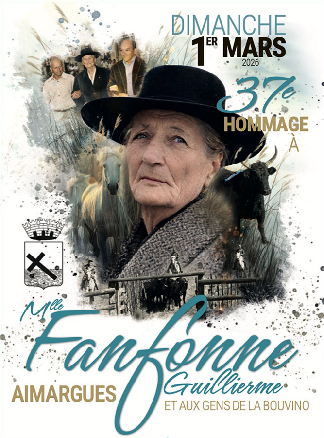 Annonce :<br>Aimargues organise la 37ème Journée d'hommage à Fanfonne Guillierme<br>.