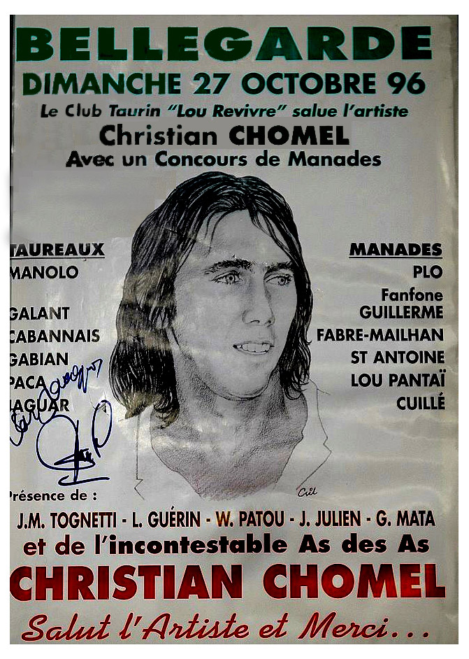 BELLEGARDE : La dernière de Christian Chomel<br>27 octobre 1996