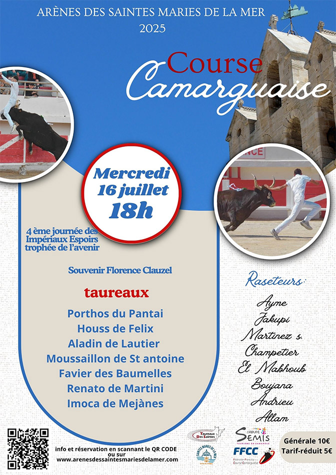 Les Saintes Maries de la Mer :<br>4ème journée du Trophée des Impériaux Espoirs<br>Souvenir Florence CLAUZEL