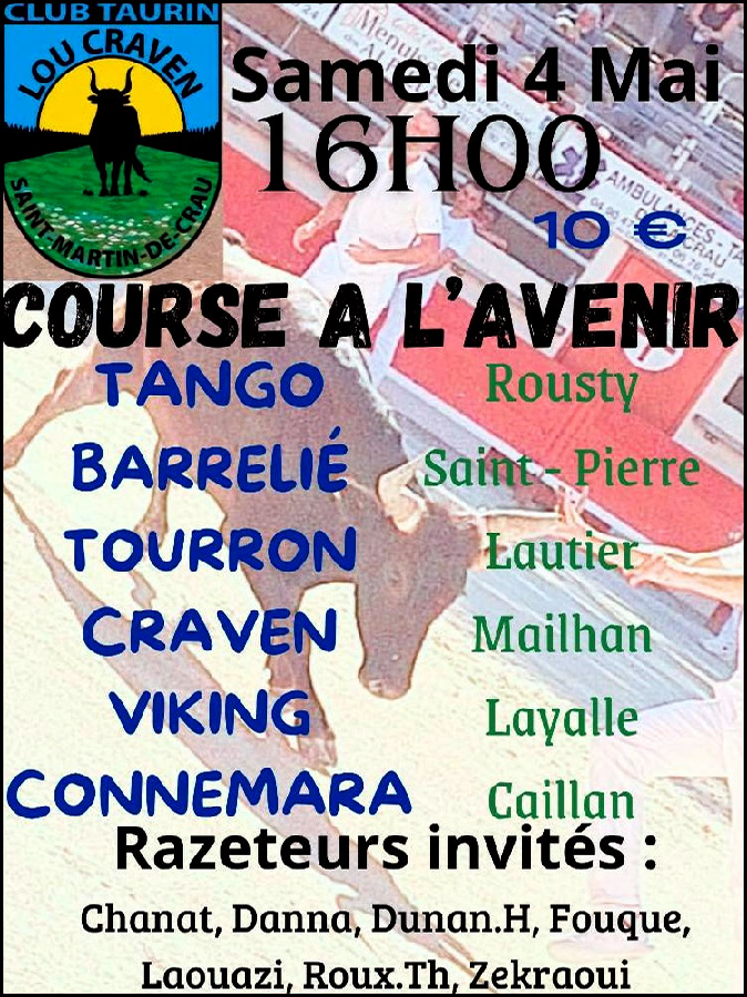"Lou Craven" de St Martin de Crau nous propose :