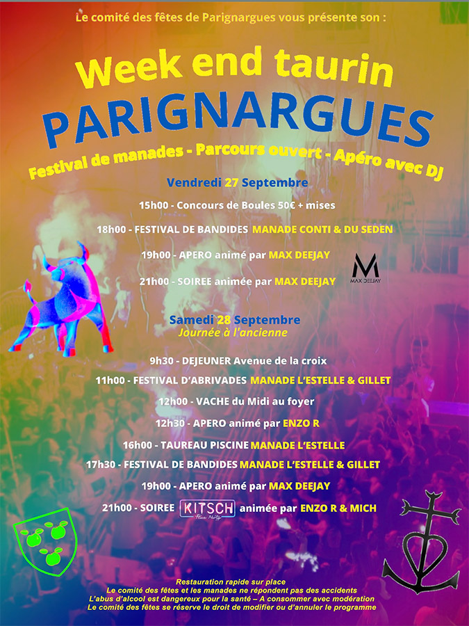 Parignargues :<br>Week-End taurin