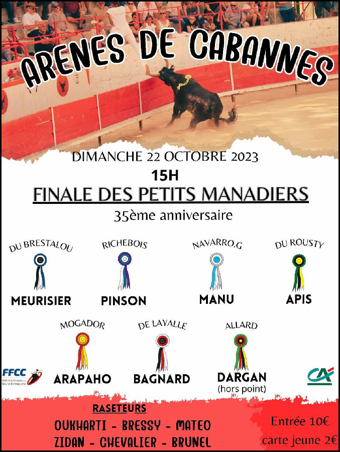 Finale des Petits Manadiers 2023<br>35ème Anniversaire