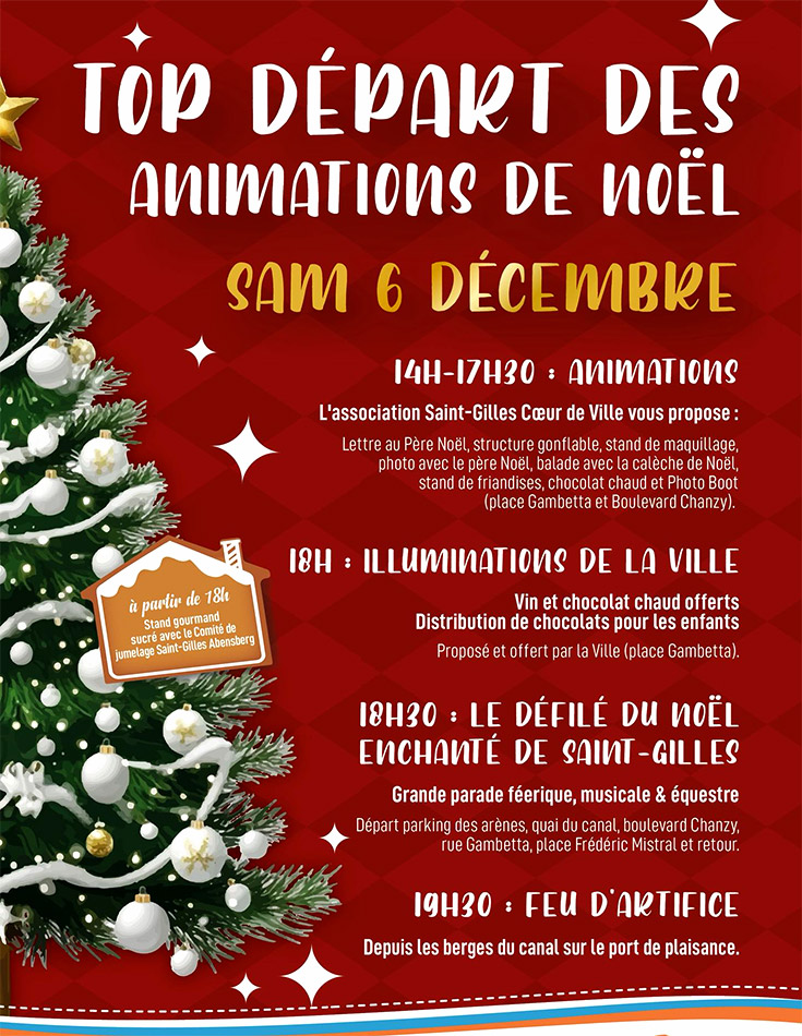 St Gilles : Animations de Noël 2025