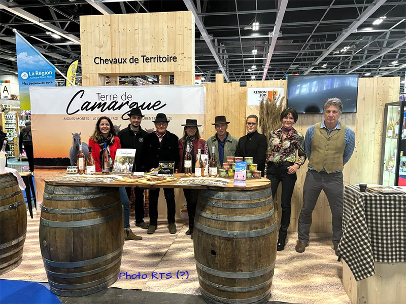 <u>Trouvé sur le Net : </u><br>Du 22 février au 2 mars 2025, la Camargue sera à l'honneur au Salon International de l'Agriculture à Paris.
