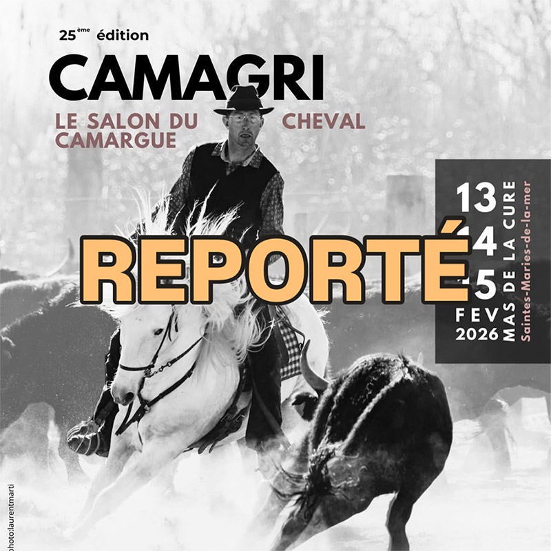 CAMAGRI 2026 - Salon du cheval Camargue PROGRAMME COMPLET