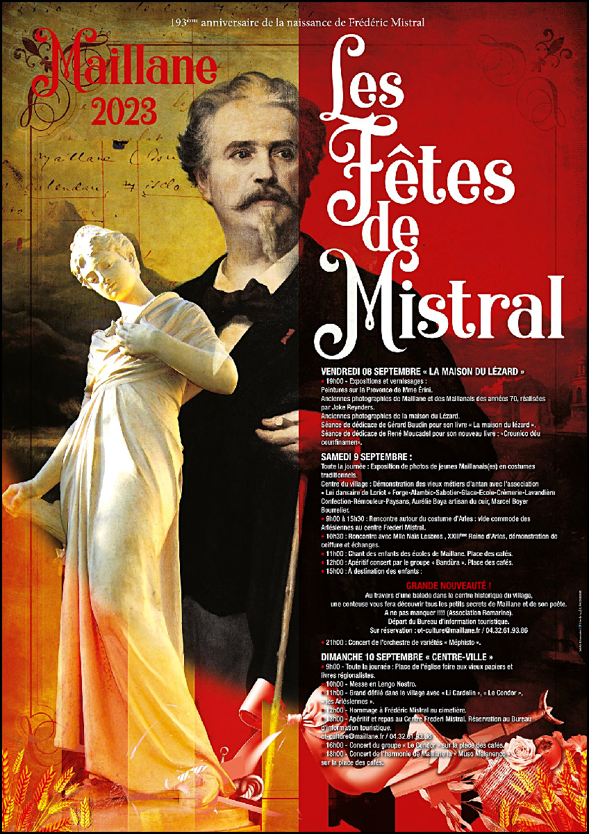 Maillane nous propose :<br>Trois jours pour....