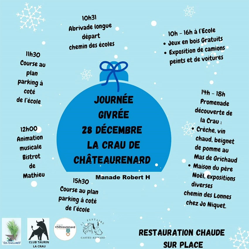 Une "journée givrée" (28ème édition) à Chateaurenard