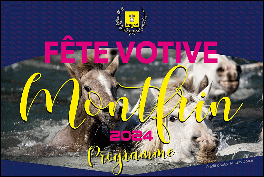 Montfrin :<br>Programme détaillé de la Voto 2024
