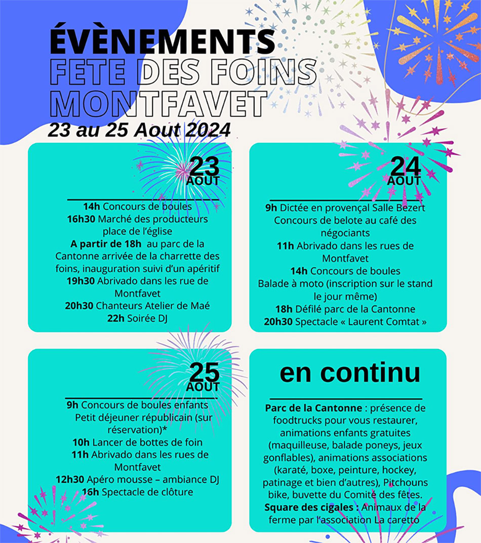 A Montfavet (84) pas de Fête sans taureaux !<br>Du 23 au 25 août 2024