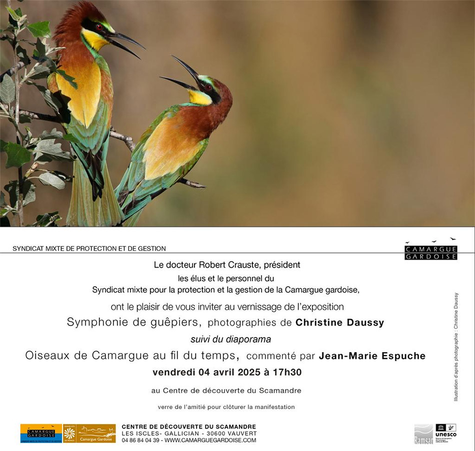 Scamandre : Vernissage exposition photos de Christine Daussy