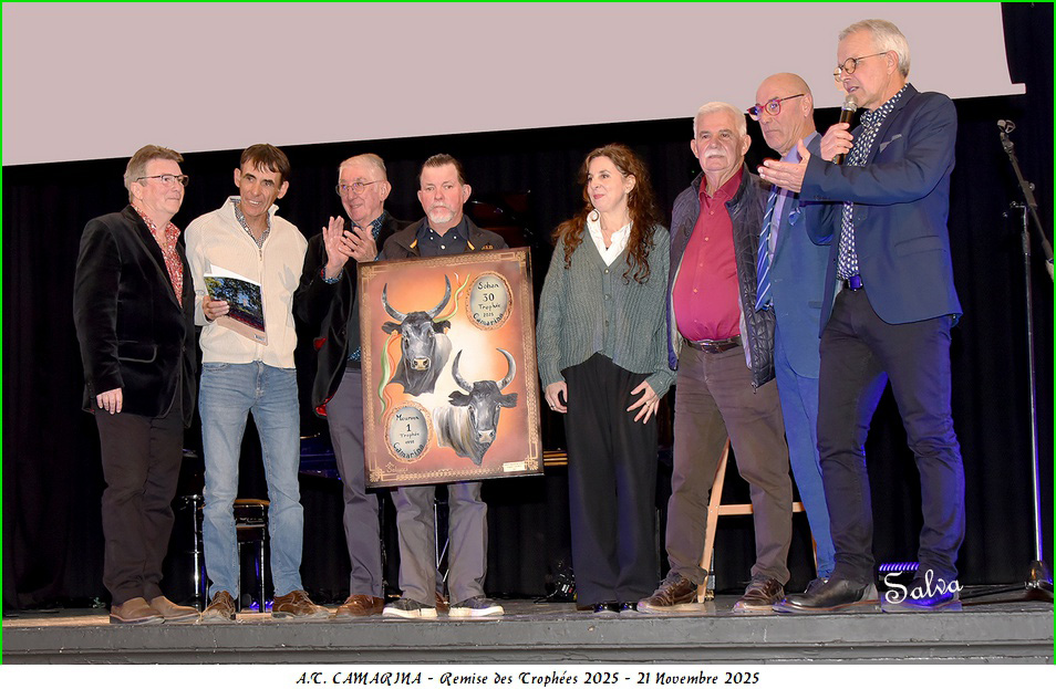 Des images de la remise des Trophées CAMARINA 2025 <br><span style="color:#0000FF;">2ème partie</span><br>.