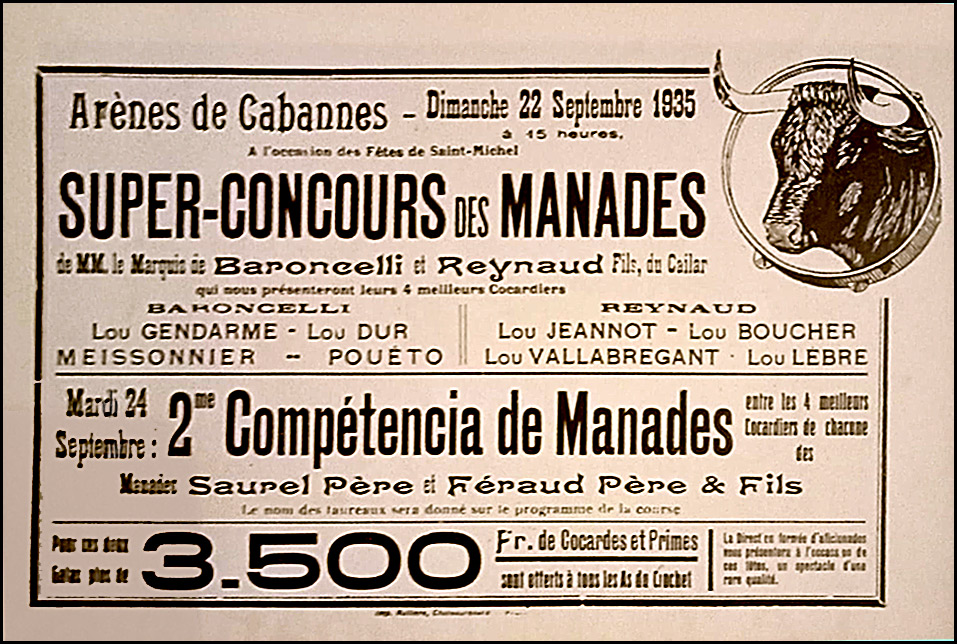 Cabannes : Dimanche 22 septembre 1935