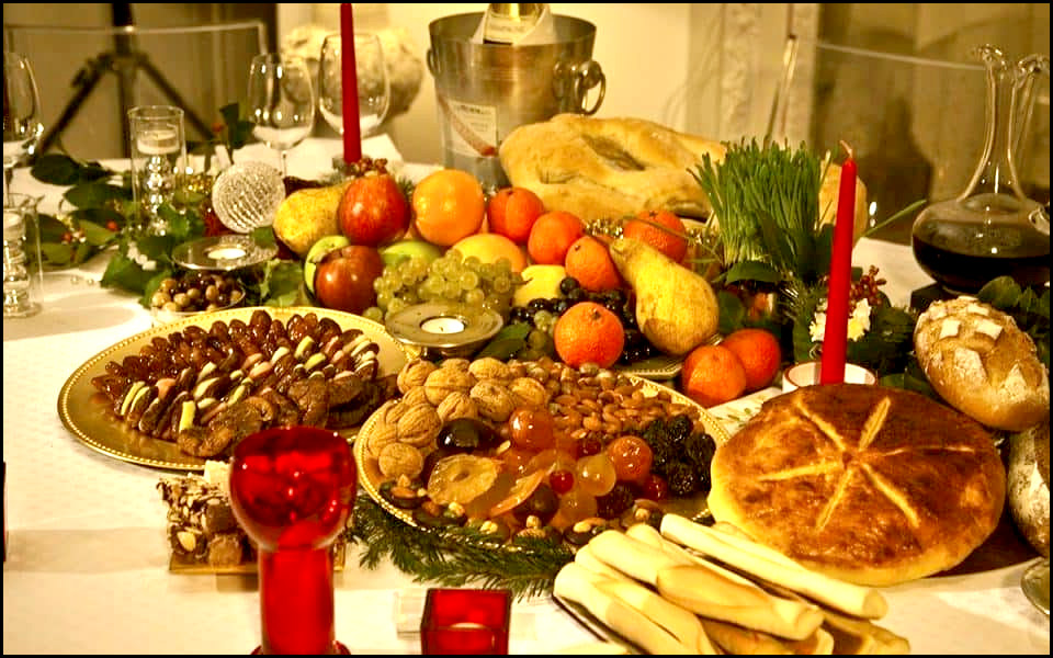 Les traditions de Noël : les 13 desserts.